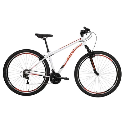 Bicicleta Caloi Velox V-Brake T17 Aro29 V21 Branca