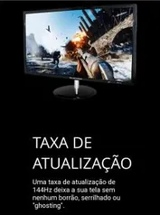 MONITOR GAMER BLUECASE 24 POL, FULL HD, 144HZ, 1MS, BM242GW