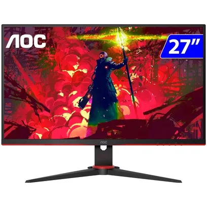 Product photo Monitor Gamer Aoc 27 75Hz 1ms Ips - 27G2HE5 Sniper