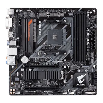 Placa Mae Gigabyte B450 Aorus M DDR4 Socket AM4 Chipset AMD B450