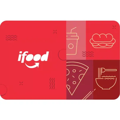 [APP] Gift Card Digital iFood R$50,00 - Lojas Americanas