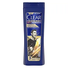 Shampoo Anticaspa Clear Sports Men Limpeza Profunda 400ml