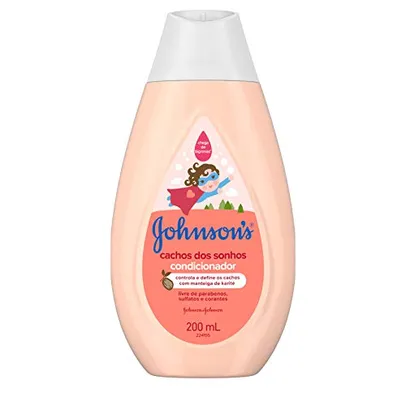 (REC) Johnson's Baby Condicionador Infantil Para Cabelos Cacheados Cachos Dos Sonhos,200ml