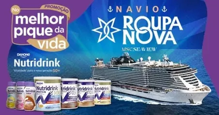 Promoção Danone Nutridrink No melhor pique da vida - Receba R$50 de Cashback 