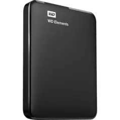 [Submarino] HD Externo Portátil WD Elements 1TB USB 3.0 - R$ 199,90