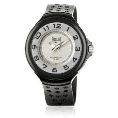 Relógio Unissex Analógico Everlast E362 Preto R$80