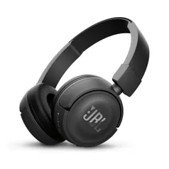 Fone de Ouvido Supra Auricular Com Microfone Bluetooth JBL T450 Preto por R$179,10 (1X no crédito)