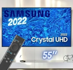 Smart TV LED 55" Samsung Crystal UHD 4K 55BU8000