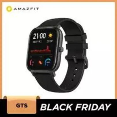 Versão global amazfit gts relógio inteligente - R$513