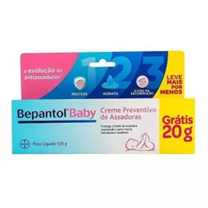 [PRIME] Kit 4 unidades de Bepantol Baby 120G - Bayer | R$125