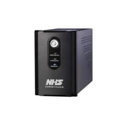 Nobreak nhs mini senoidal 600va / 360w bivolt - saida 120v R$323