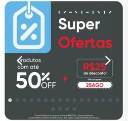 R$25 off em todo site | Drogaria São Paulo