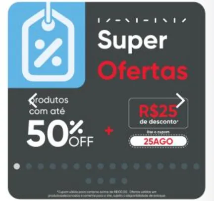 R$25 off em todo site | Drogaria São Paulo