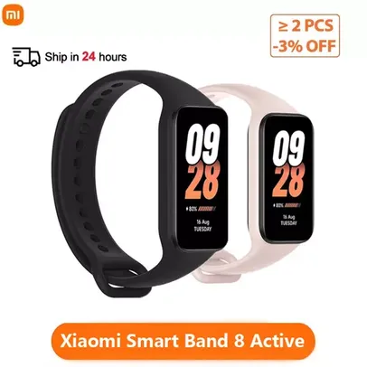 Xiaomi Band 8 Versão Global Active 