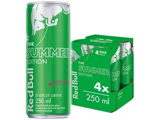 [Regional] Bebida Energética Red Bull Summer Edition Pitaya - 250ml 4 Unidades