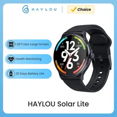 [Taxa Inclusa/Gpay/Moedas R$66] Smartwatch Haylou Solar Lite