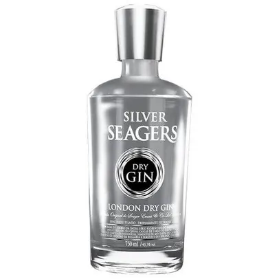 (Cliente Mais) Gin Nacional SILVER SEAGERS Garrafa 750ml | R$69