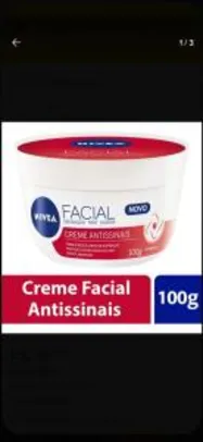 Creme Facial Antissinais Nivea | R$17