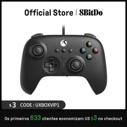 Controle 8bitdo Com Fio Xbox Série S e X