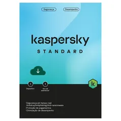 Kaspersky Antivírus Standard 2022 1 Dispositivo 1 Ano, Digital para Download - KL1041KDAFS