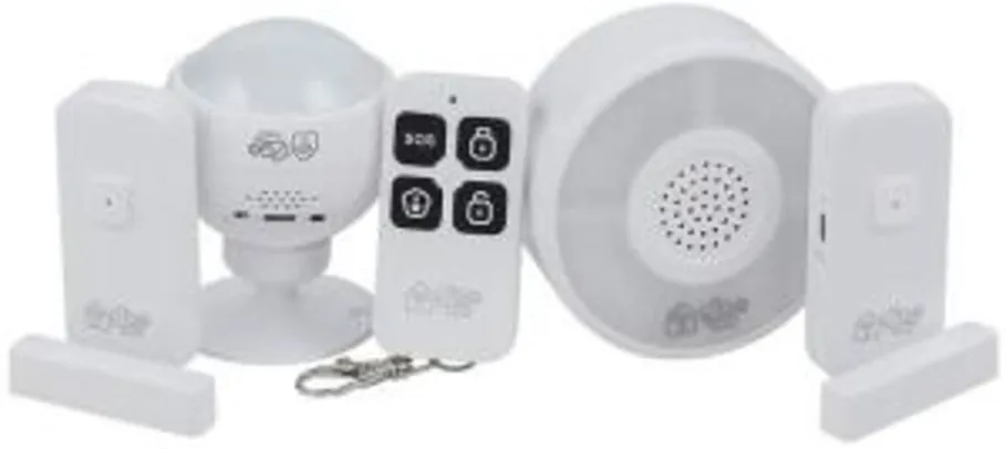 Kit de Segurança Inteligente I2GO Home [1 Sensor De Movimento + 2 Sensores De Porta + Central De Alarme] | R$380