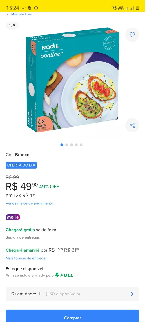 Imagen na descrição da promoção