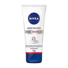 (Prime) NIVEA Creme para as mãos Reparação com Dexpanthenol 75g