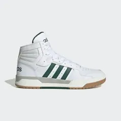 [APP] Tênis Couro Adidas Entrap Mid Masculino - Branco e Verde