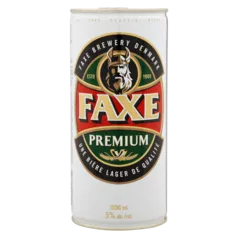 Cerveja Dinamarquesa FAXE Premium Lata 1 Litro