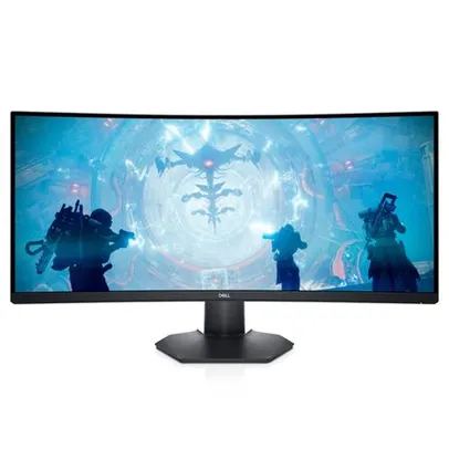 Monitor Dell Curvo Wqhd 34 S3422dwg Preto