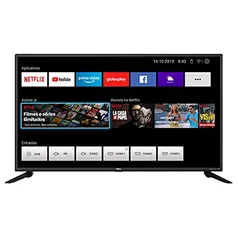 Smart TV LED 42” Full HD Philco PTV42G70N5CF com Processador Quad Core, GPU Triple Core, Dolby Audio, Mídia Cast, Wi-Fi, HDMI e USB