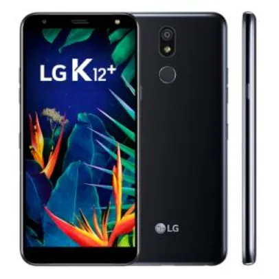 Smartphone LG K12+ 32GB, 16MP, Tela 5.7´, Preto - R$630