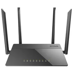 Roteador Wireless D-Link Gigabit-Ethernet AC 1200Mbps | R$200