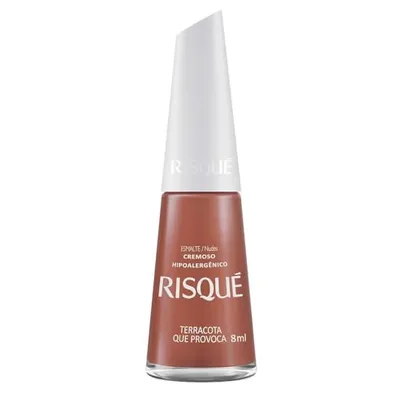 (+ Por - R$1.59)Esmalte Cremoso Terracota que Provoca, Risqué