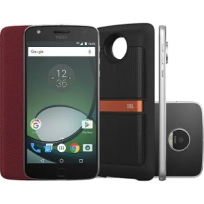 Smartphone Moto Z Play Sound Edition Dual Chip Android 6.0 Tela 5.5" 32GB Câmera 16MP - Preto por R$ 1620