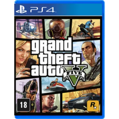 Saindo por R$ 162: [Americanas] Game Grand Theft Auto V - PS4 por R$ 162 | Pelando