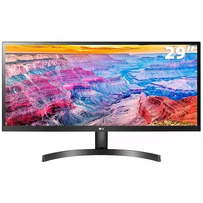 Monitor LG 29WL500-B 29" FULL HD UltraWide 2560x108075Hz 5ms AMD RADEON FreeSync™ - Preto