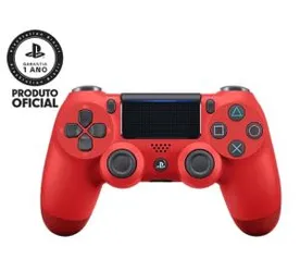 [Cartão Americanas] Controle sem Fio PS4 Dualshock Vermelho