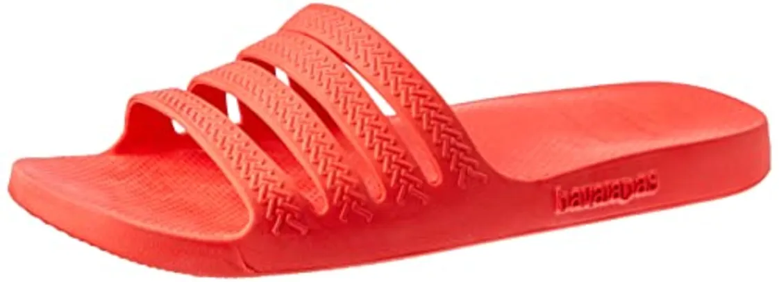 Chinelo Slide Stradi, Havaianas, Unissex, APENAS Vermelho Crush, 41/42