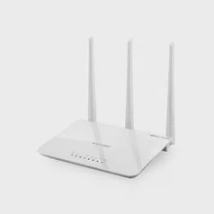 [AME SC R$ 87] Roteador 3 Antenas Branco Ipv6 300 Mbps - Multilaser Re163v