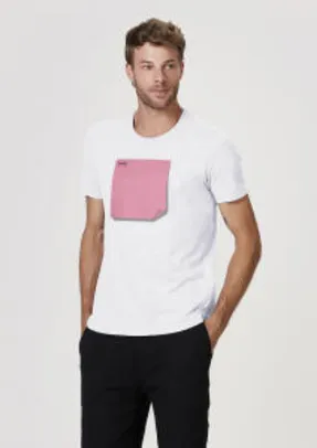 Saindo por R$ 20: Camiseta Unissex Com Canetinha Lavável Post-It - Branco | R$ 20 | Pelando
