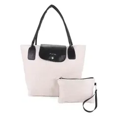 Kit Bolsa PIEN Shopper + Necessaire Feminina 