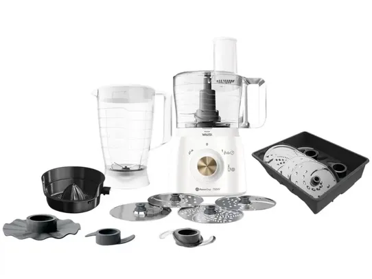 [Cliente Ouro] Multiprocessador Philips Walita - Branco Viva RI7636