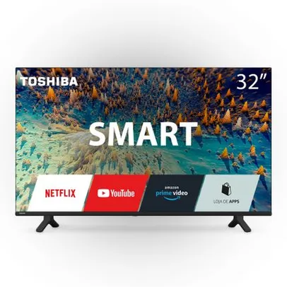 [AME R$ 979] Cupom Multilaser Smart TV Toshiba 32 Pol. 32v35kb Dled HD