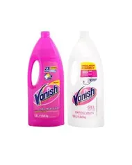 [R$6 de volta] Kit Alvejante vanish multiuso 1,5L + Alvejante vanish white 1,5L | R$ 23