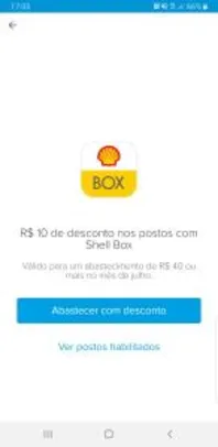 R$ 10 de desconto em abastecimento pelo app MercadoPago