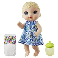 [Prime] Boneca Baby Alive Hora do Xixi Hasbro - Loira ou Morena | R$ 62