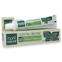 10 Creme Denta Sem Flúor, Boni Natural