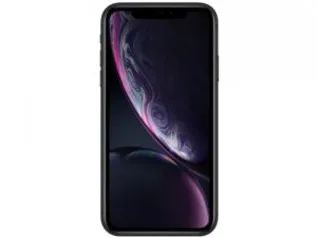 iPhone XR Apple 64GB Preto 4G Tela 6,1” Retina - Câmera 12MP + Selfie 7MP iOS 12 A12 Bionic Chip - R$ 4049