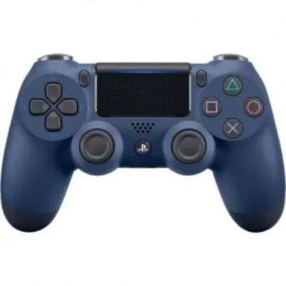 [Primeira Compra] [APP] Controle para PS4 sem Fio Dualshock 4 Sony - Midnight Blue